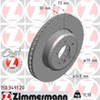 Load image into Gallery viewer, Zimmermann Coated Brake Disc 3491 fits 2011-2016 BMW Z4