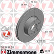 Load image into Gallery viewer, Zimmermann Coated Brake Disc 3494 fits 2011-2018 BMW X3 / X4