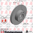 Load image into Gallery viewer, Zimmermann Coated Brake Disc 3614 fits 2002-2008 Mercedes-Benz G500 / 2003-2004 Mercedes-Benz G55 Amg / 2009-2018 Mercedes...