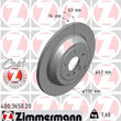 Load image into Gallery viewer, Zimmermann Coated Brake Disc 3650 fits 2007-2009 Mercedes-Benz ML320 / 2006-2011 Mercedes-Benz ML350 / 2010 2011 Mercedes-...