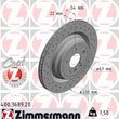 Load image into Gallery viewer, Zimmermann Coated Brake Disc 3689 fits 2012-2013 Mercedes-Benz ML350 / ML550