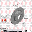 Load image into Gallery viewer, Zimmermann Coated Brake Disc 3691 fits 2014-2020 Mercedes-Benz CLA250 / GLA250