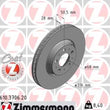 Load image into Gallery viewer, Zimmermann Coated Brake Disc 3706 fits 2005-2009 Volvo S60 / 2005-2014 Volvo V70 / 2003-2014 Volvo XC90