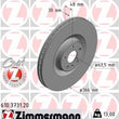 Load image into Gallery viewer, Zimmermann Coated Brake Disc 3731 fits 2016-2025 Volvo XC60 / XC90