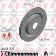 Load image into Gallery viewer, Zimmermann Coated Brake Disc 400.5517.20 fits 2014-2019 Mercedes-Benz CLA45 Amg / 2015-2020 Mercedes-Benz GLA45 Amg / 2012...