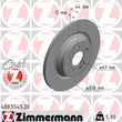 Load image into Gallery viewer, Zimmermann Coated Brake Disc 400.5545.20 fits 2019-2025 Mercedes-Benz A220 / A35 Amg / CLA250 / CLA35 Amg / CLA45 Amg / CL...