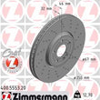 Load image into Gallery viewer, Zimmermann Coated Brake Disc 400.5553.20 fits 2020-2021 Mercedes-Benz A35 Amg