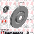 Load image into Gallery viewer, Zimmermann Coated Brake Disc 4515 fits 2015-2018 Porsche Macan