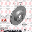 Load image into Gallery viewer, Zimmermann Coated Brake Disc 460158320 fits 2010-2020 Porsche Panamera