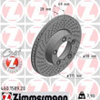 Load image into Gallery viewer, Zimmermann Coated Brake Disc 460.1589.20 fits 2013-2016 Porsche Boxster / 2014-2016 Porsche Cayman