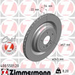 Load image into Gallery viewer, Zimmermann Coated Brake Disc 5501 fits 2013-2016 Mercedes-Benz GL350 / GL450 / GL550 / 2016-2019 Mercedes-Benz GLE300D / G...