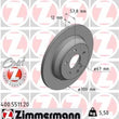 Load image into Gallery viewer, Zimmermann Coated Brake Disc 5511 fits 2016-2023 Mercedes-Benz Metris