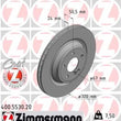 Load image into Gallery viewer, Zimmermann Coated Brake Disc 5530 fits 2015-2016 Mercedes-Benz SL400 / 2017-2020 Mercedes-Benz SL450 / 2013-2020 Mercedes-...