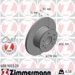 Load image into Gallery viewer, Zimmermann Coated Brake Disc 600.1003.20 fits 1971-1972 Volkswagen Campmobile / Transporter