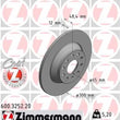 Load image into Gallery viewer, Zimmermann Coated Brake Disc 600.3252.20 fits 2015-2022 Audi Q3 / 2022 Audi Q3 Premium / 2016-2022 Audi Q3 Premium Plus / ...