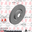Load image into Gallery viewer, Zimmermann Coated Brake Disc 610.3725.20 fits 2019-2025 Volvo XC40