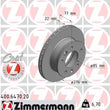 Load image into Gallery viewer, Zimmermann Coated Brake Disc 6470 fits 2003-2006 Dodge Sprinter 2500 / Sprinter 3500