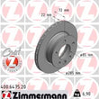 Load image into Gallery viewer, Zimmermann Coated Brake Disc 6475 fits 2003-2006 Dodge Sprinter 2500 / Sprinter 3500