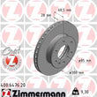 Load image into Gallery viewer, Zimmermann Coated Brake Disc 6476 fits 2007-2025 Dodge / Mercedes-Benz