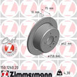 Load image into Gallery viewer, Zimmermann Coated Brake Disc fits 1988-1991 BMW 325IX