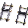 Load image into Gallery viewer, Zone Offroad 76-83 Jeep CJ Front 1.5in Leaf Spring Lift Shackle