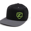 Load image into Gallery viewer, Zone Offroad Black Flatbill Hat - Snapback