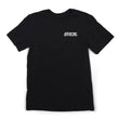 Load image into Gallery viewer, Zone Offroad Black Premium Cotton T-Shirt - Green Logo - S