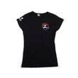Load image into Gallery viewer, Zone Offroad Black Premium Cotton T-Shirt w/ Zone Offroad Logo - Womens - M - Main Product View