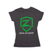 Load image into Gallery viewer, Zone Offroad Charcoal Gray Premium Cotton T-Shirt w/ Zone Offroad Logo - Womens - 2XL