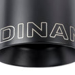 Load image into Gallery viewer, Dinan Double-Walled 4.5in Clamp-On Exhaust Tip - Black - 4.5in Outlet / 3.25in Inlet