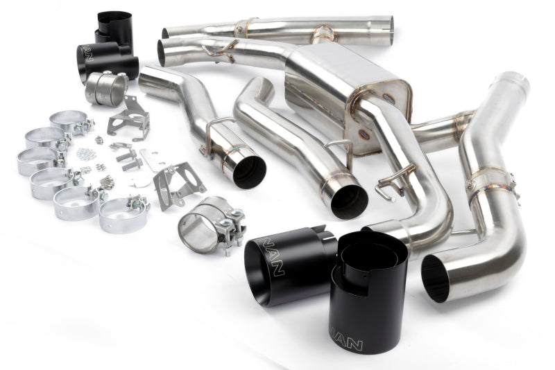 Dinan Valved Axleback Exhaust System - Black Tips fits 2020-2026 BMW X5 / X6