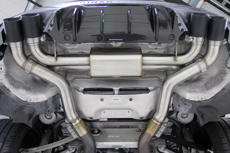 Dinan Free Flow Axleback Exhaust System - Polished Tips (F90) fits 2018-2023 BMW M5