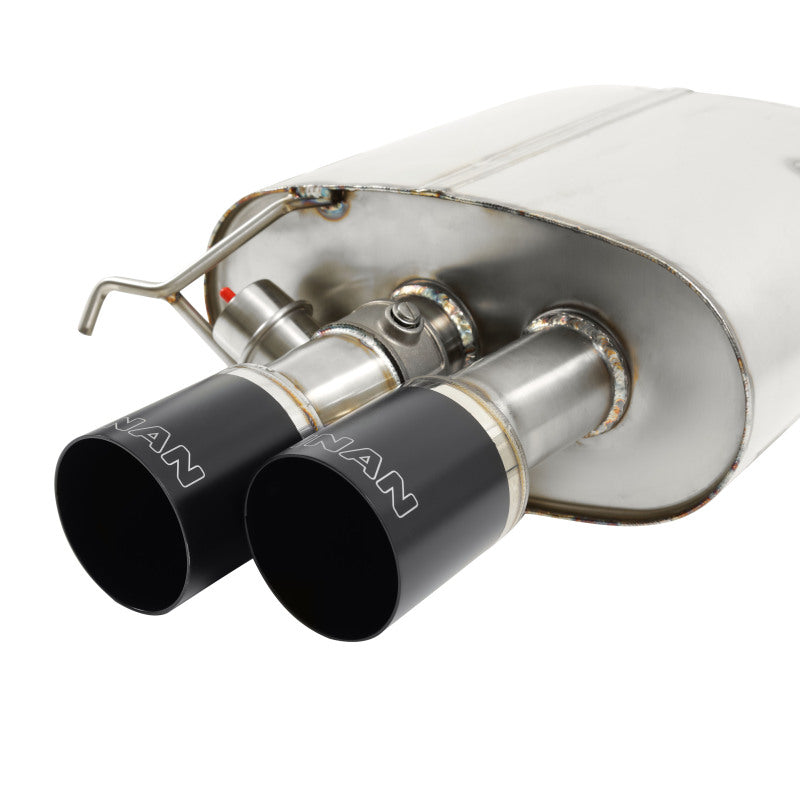 Dinan Free Flow Axleback Exhaust System - Black Tips (F10) fits 2011-2016 BMW 550i, 550I xDrive
