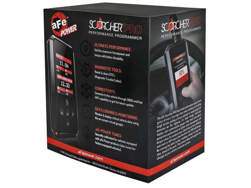 aFE Ford F-150 11-14 V8-5.0L SCORCHER PRO Performance Programmer - Installation View