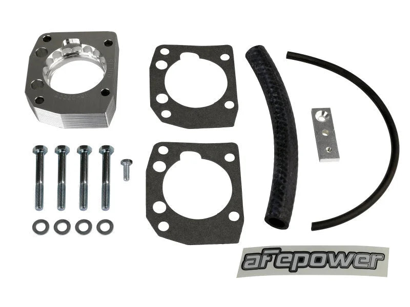 aFe 00-03 Honda S2000 L4 2.0L Silver Bullet Throttle Body Spacer - Silver - Additional View 5