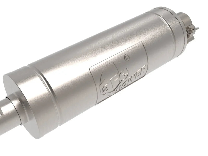 aFe 02-08 Mercedes-Benz G500 L6-3.0L (tt) Vulcan Series 2.5in 304 SS  Cat-Back Exhaust System - Back View