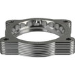 Load image into Gallery viewer, aFe 02-09 Chevrolet Trailblazer/ 02-09 GMC Envoy L6 4.2L Silver Bullet Throttle Body Spacer - Silver - Back View