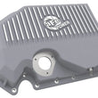 Load image into Gallery viewer, aFe 05-19 VW 1.8L/2.0L w/ Oil Sensor Engine Oil Pan Raw POWER Street Series w/ Machined Fins - Back View