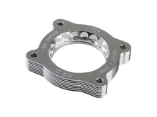 Load image into Gallery viewer, aFe 07-13 Chevrolet Silverado 1500/GMC Sierra 1500 Silver Bullet Throttle Body Spacer - Silver - Side View