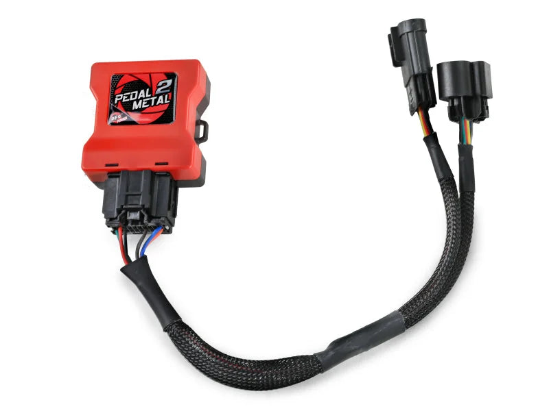 aFe 07-18 Chevrolet Silverado 1500 / 07-18 Chevrolet Tahoe Pedal 2 Metal Throttle Enhancer - Installation View