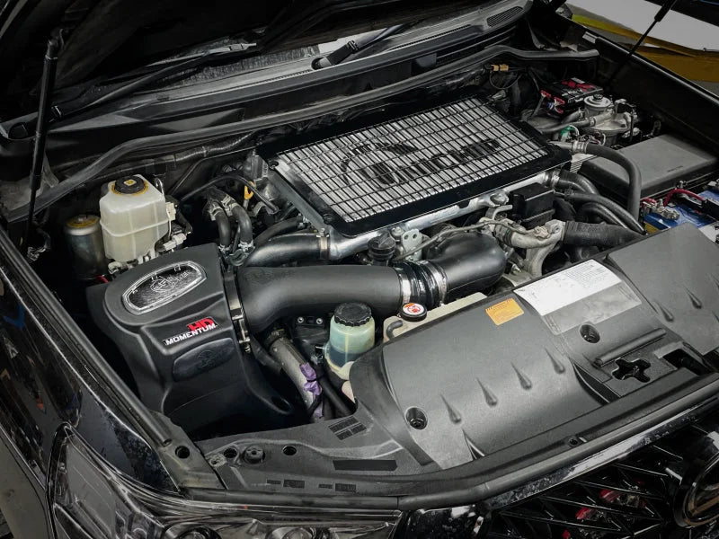 aFe 08-21 Toyota Land Cruiser (J200) V8-4.5L (td) Momentum HD Air Intake System w/ Pro DRY S Filter - Side View
