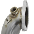 Load image into Gallery viewer, aFe 09-13 MINI Cooper S (R56) L4 1.6L (t) Twisted Steel Down Pipe 2-1/2in 304 Stainless Steel w/ Cat - Back View