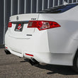 Load image into Gallery viewer, aFe 09-14 Acura TSX L4 2.4L Takeda 2-1/2in To 2-1/4in 304 SS Cat-Back Exhaust System w/ Black Tip - Side View