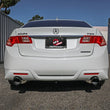 Load image into Gallery viewer, aFe 09-14 Acura TSX L4 2.4L Takeda 2-1/2in To 2-1/4in 304 SS Cat-Back Exhaust System w/ Black Tip - Installation View