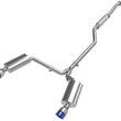 Load image into Gallery viewer, aFe 09-14 Acura TSX L4 2.4L Takeda 2-1/2in to 2-1/4in 304 SS Cat-Back Exhaust System w/BlueFlame Tip - Main Product View