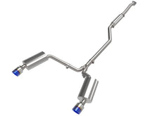 Load image into Gallery viewer, aFe 09-14 Acura TSX L4 2.4L Takeda 2-1/2in to 2-1/4in 304 SS Cat-Back Exhaust System w/BlueFlame Tip - Main Product View