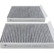 Load image into Gallery viewer, aFe 09-19 BMW 5/6/7 Series Various Models Carbon Cabin Air Filter (Pair) - Installation View