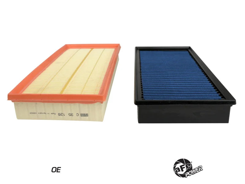 aFe 10-21 Land Rover 5.0L V8 Magnum GLOW OE Replacement Air filter w/ Pro 5R Media - Additional View 7