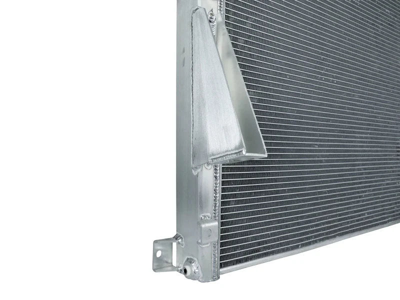 aFe 11-16 Ford F250/F350 Super Duty Power-Stroke V8 6.7L (td) BladeRunner Street Series Radiator - Installation View