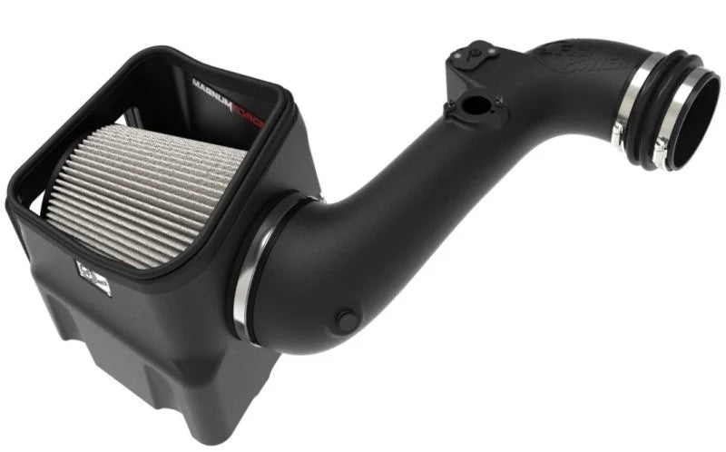 aFe 11-16 GM Silverado / Sierra 2500/3500HD (6.6L V8) MagnumFORCE Intake Stage-2 Pro DRY S - Installation View